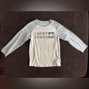 Lucky Brand Graphic Raglan Long Sleeve